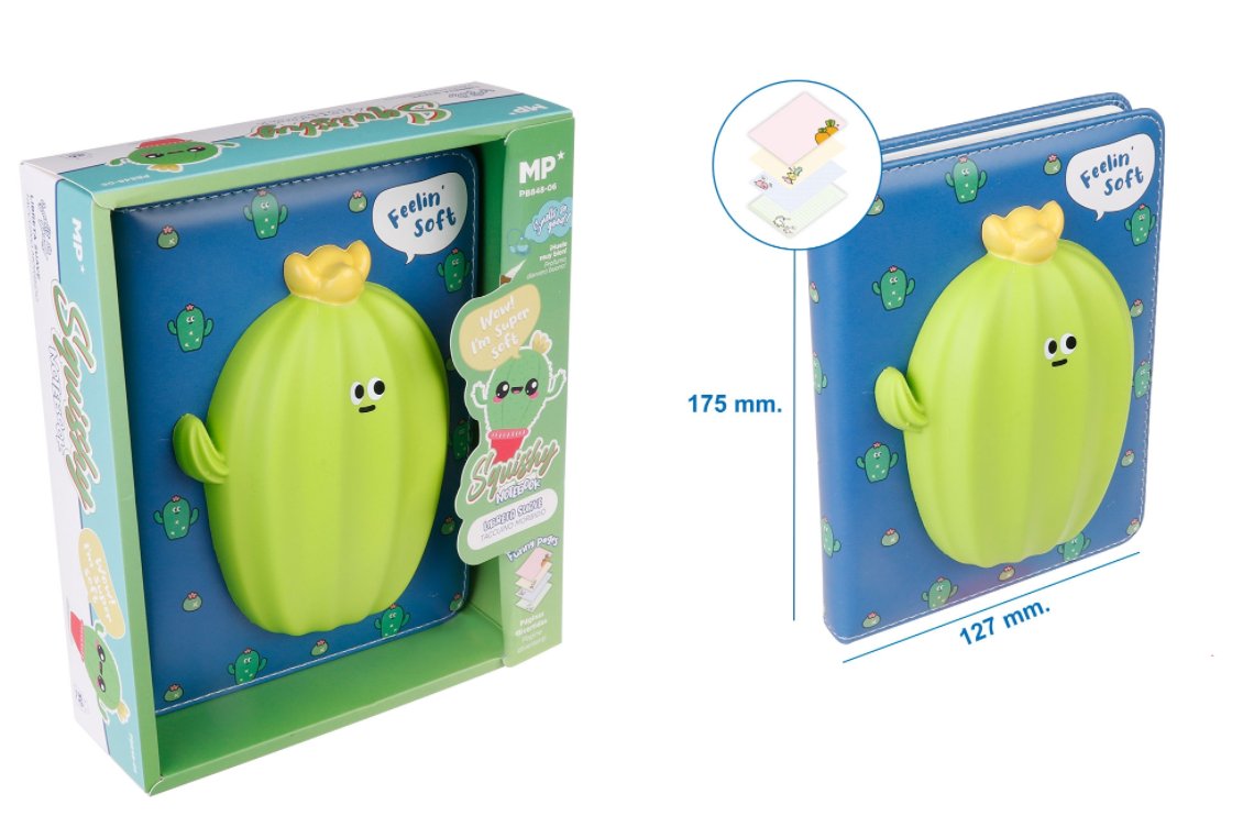 Notes / Pamiętnik squishy – kaktus