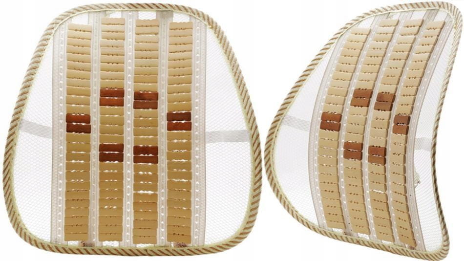 Podkładka Podpórka Lędźwiowa Pod Plecy Z Bambusem