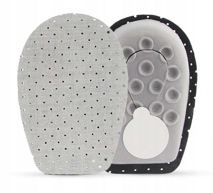 Podpiętki na ostrogi piętowe wkładki ortopedyczne pianka lateksowa rozm. M