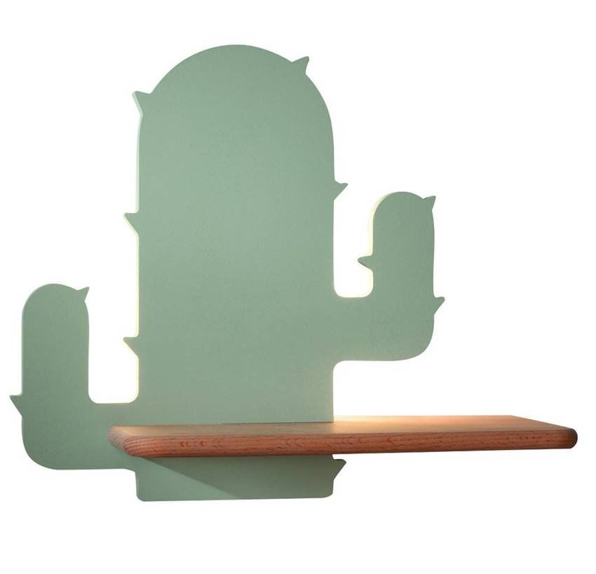 Candellux Cactus 21-00903 kinkiet lampa ścienna 1x4W LED zielony
