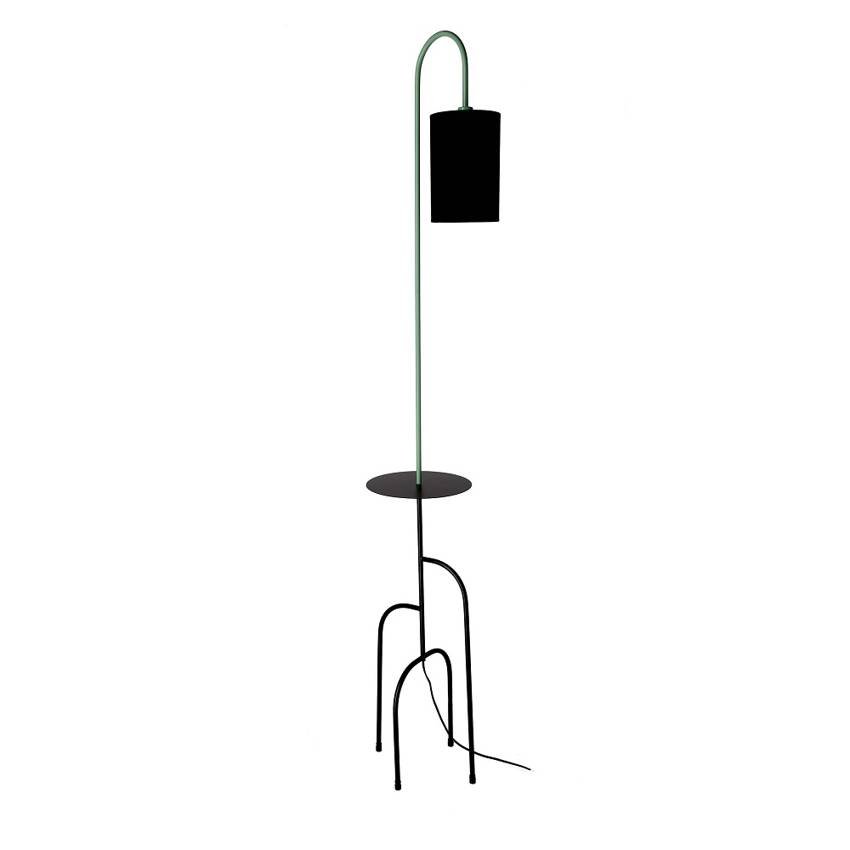 Candellux Lampa podłogowa Nowoczesna lampa podłogowa LED Ready Ravello 51-00064 czarna 51-00064