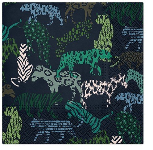 Serwetki Jungle 33x33cm 20szt - PAW