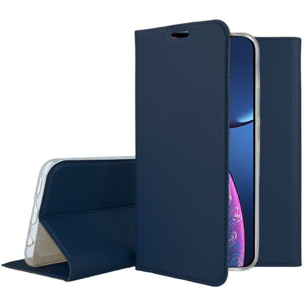 Dux Ducis Skin Pro kabura etui pokrowiec z klapką iPhone 13 Pro Max niebieski