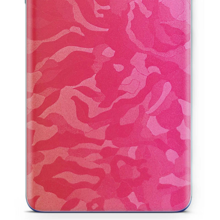 Folia naklejka skórka strukturalna na TYŁ do Sony Xperia 8 -  Moro | Camo Różowy - apgo SKINS