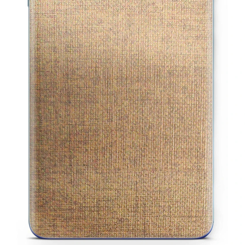 Folia naklejka skórka strukturalna na TYŁ do HTC Android One X2 -  Tkanina Denim Beżowy - apgo SKINS