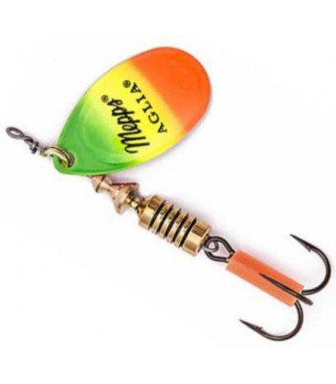 MEPPS Błystka Aglia Fluo Tiger nr1 (3,5g)