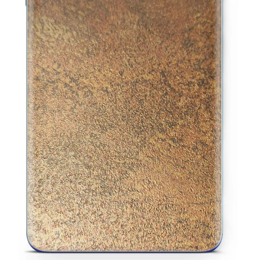 Folia naklejka skórka strukturalna na TYŁ do HTC U20 5G -  Zardzewiała Miedź - apgo SKINS