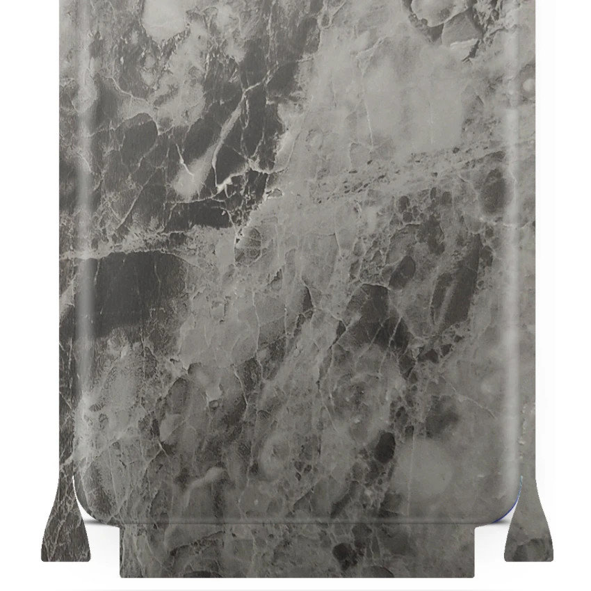 Folia naklejka skórka strukturalna na TYŁ+BOKI do Vivo Y73s -  Marmur Czarny - apgo SKINS