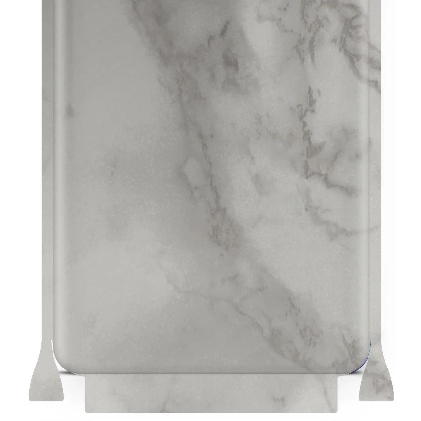 Folia naklejka skórka strukturalna na TYŁ+BOKI do Oppo R11 -  Marmur Szary - apgo SKINS