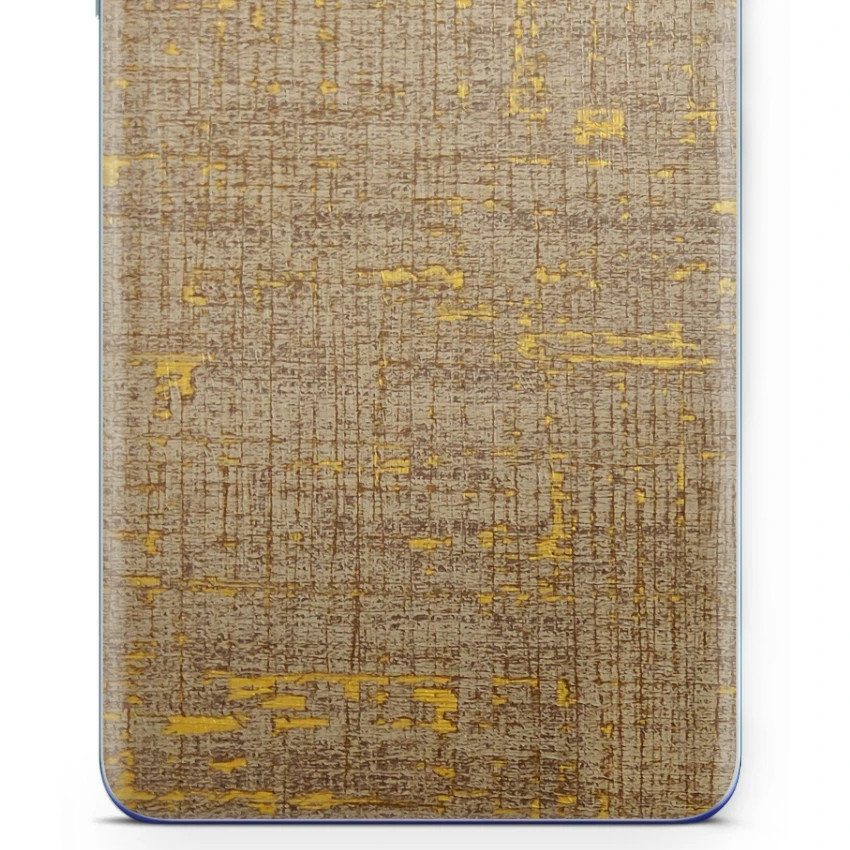 Folia naklejka skórka strukturalna na TYŁ do Samsung Galaxy A71 5G -  Tkanina Vintage - apgo SKINS
