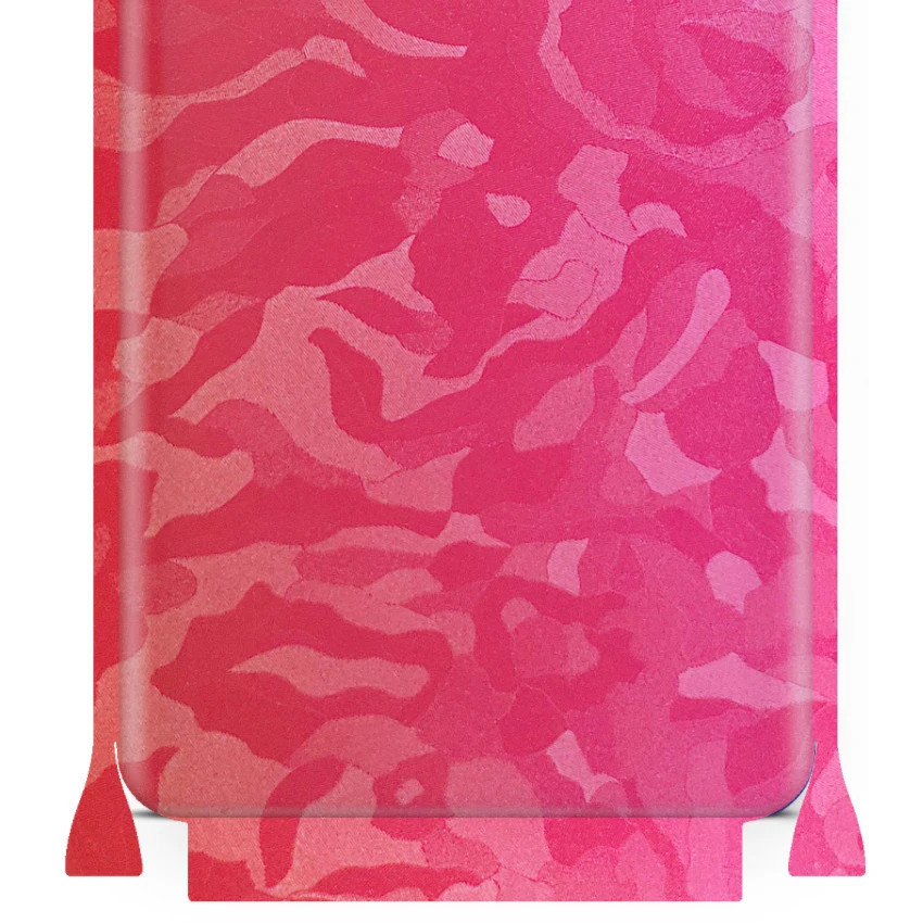 Folia naklejka skórka strukturalna na TYŁ+BOKI do Samsung Galaxy A30 -  Moro | Camo Różowy - apgo SKINS