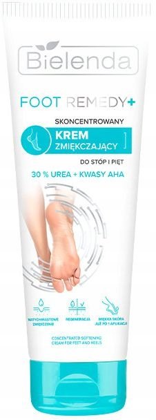Bielenda Foot Remedy+ Skoncentrowany Krem zmiękczający do stóp i pięt 75ml