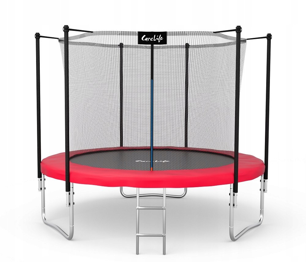 Trampolina Ogrodowa Carelife 252Cm Siatka Drabinka