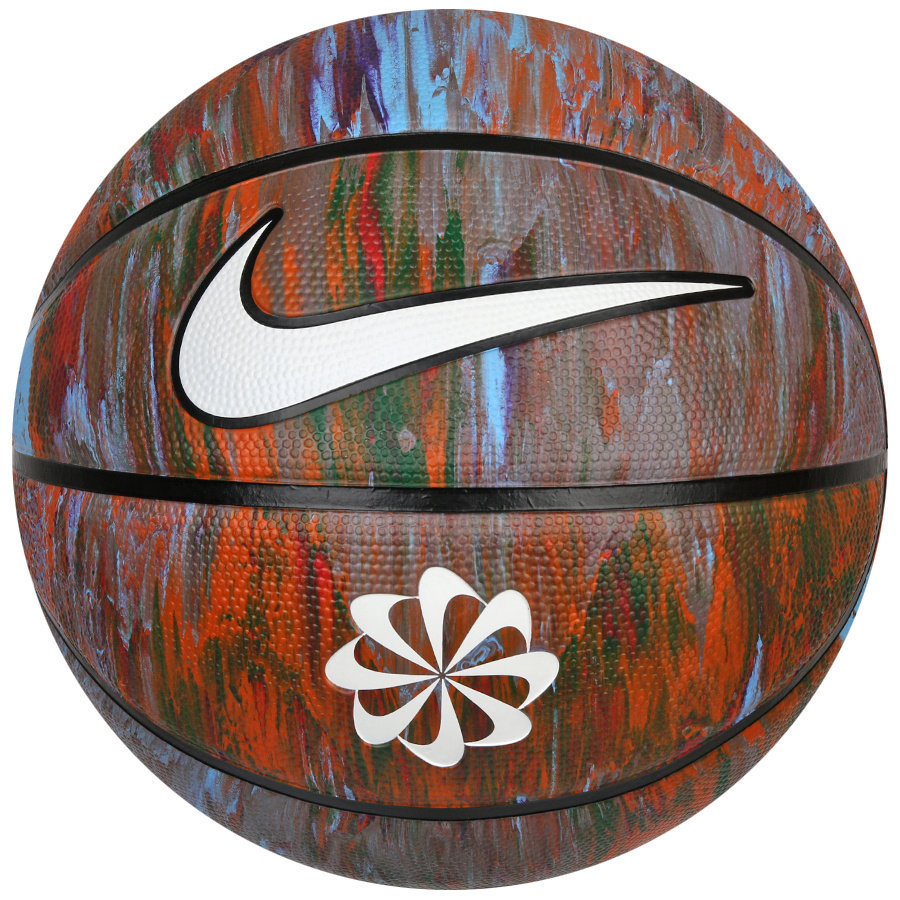 Nike, Piłka koszykowa 7, czarna multi 100 7037 987 07