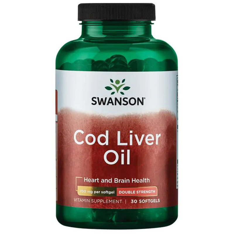 Swanson Cod Liver Oil 30caps