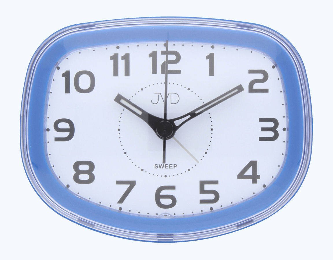 JVD Budzik SRP865.3 z płynącym sekundnikiem uniwersalny 10341-uniw