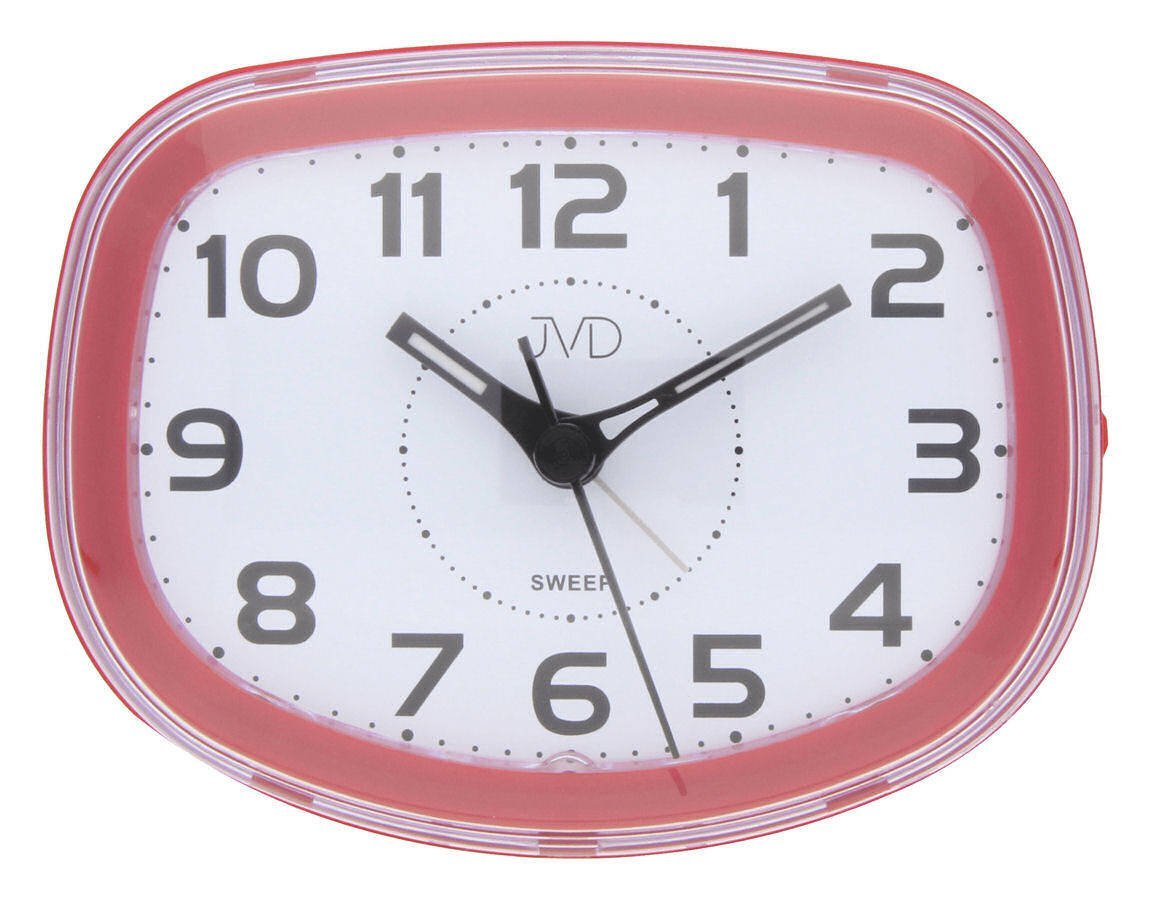 JVD Budzik SRP865.4 z płynącym sekundnikiem uniwersalny 10342-uniw