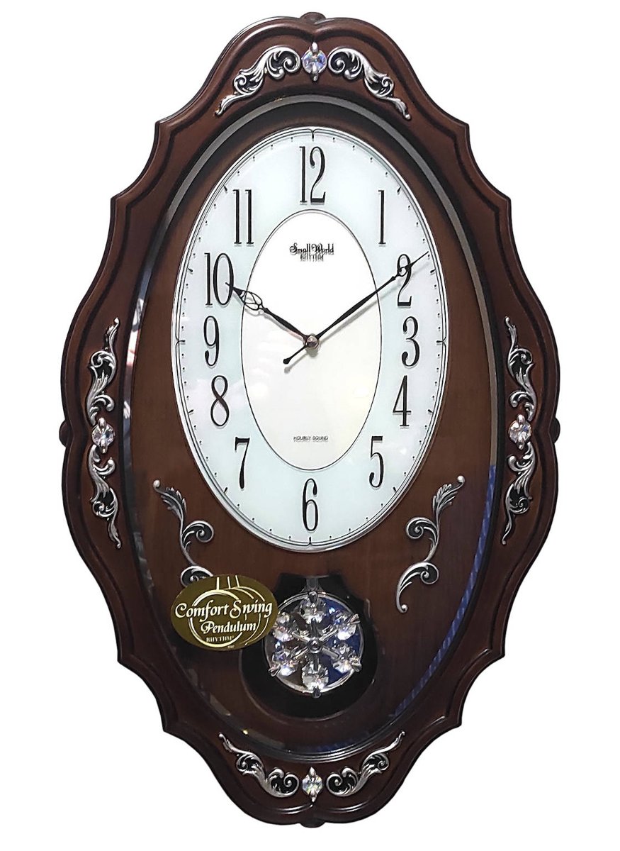 Zegar ścienny Rhythm CMJ462CR06 59 cm kuranty