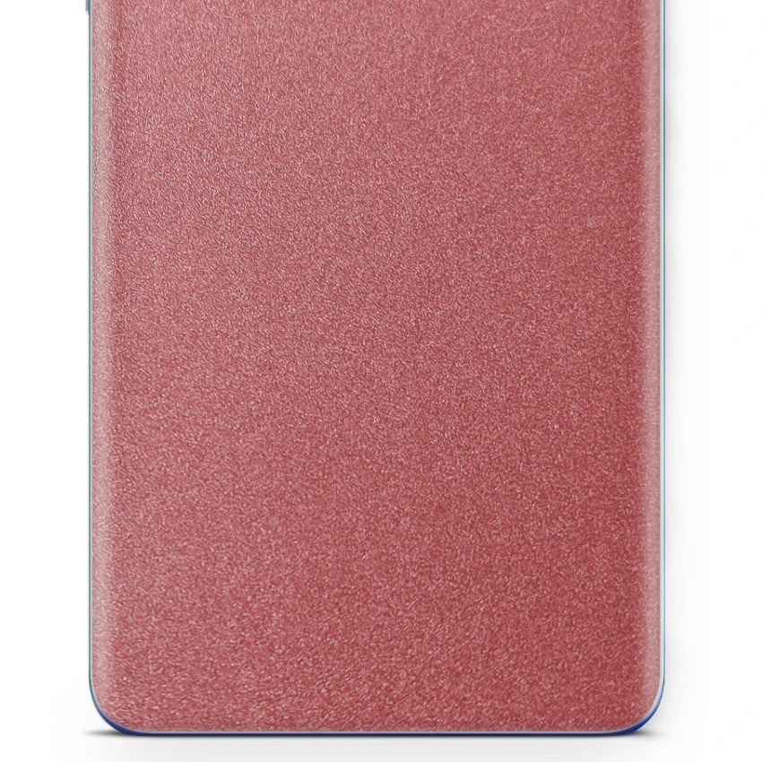 Folia naklejka skórka strukturalna na TYŁ do Samsung Galaxy A71 5G -  Różowy Pastel Matowy Chropowaty Baranek - apgo SKINS