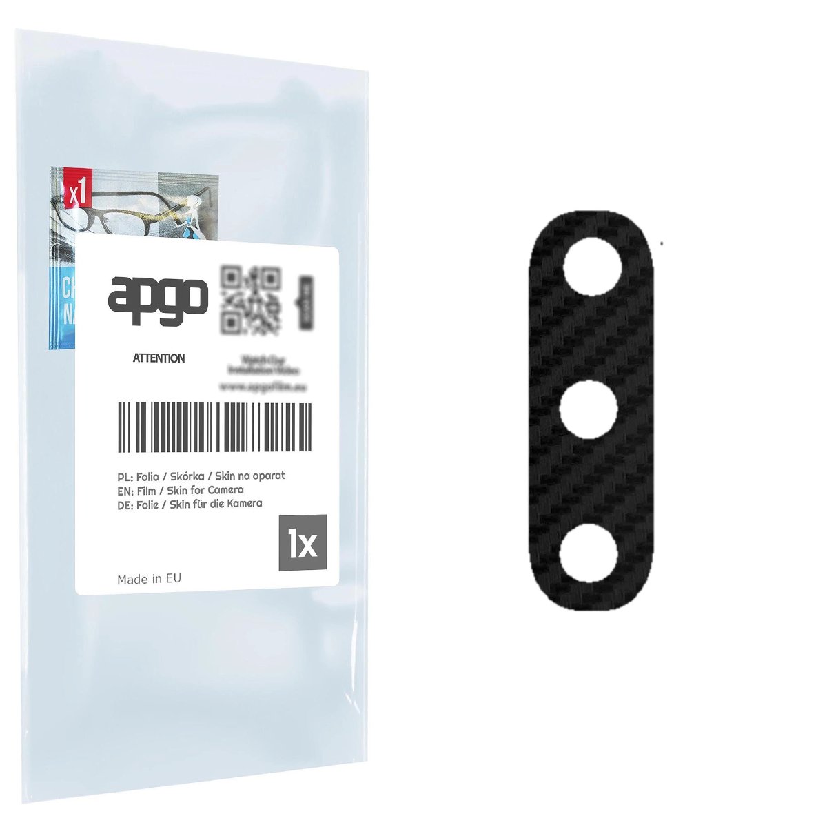 Folia naklejka skórka strukturalna na wyspę aparatu do Samsung Galaxy A50 - różne kolory na kamerę, obiektyw apgo SKINS Lens Protector