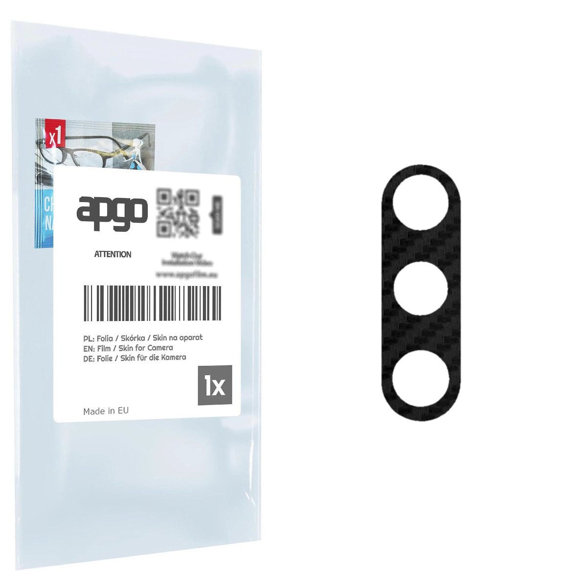 Folia naklejka skórka strukturalna na wyspę aparatu do Samsung Galaxy A50s - różne kolory na kamerę, obiektyw apgo SKINS Lens Protector