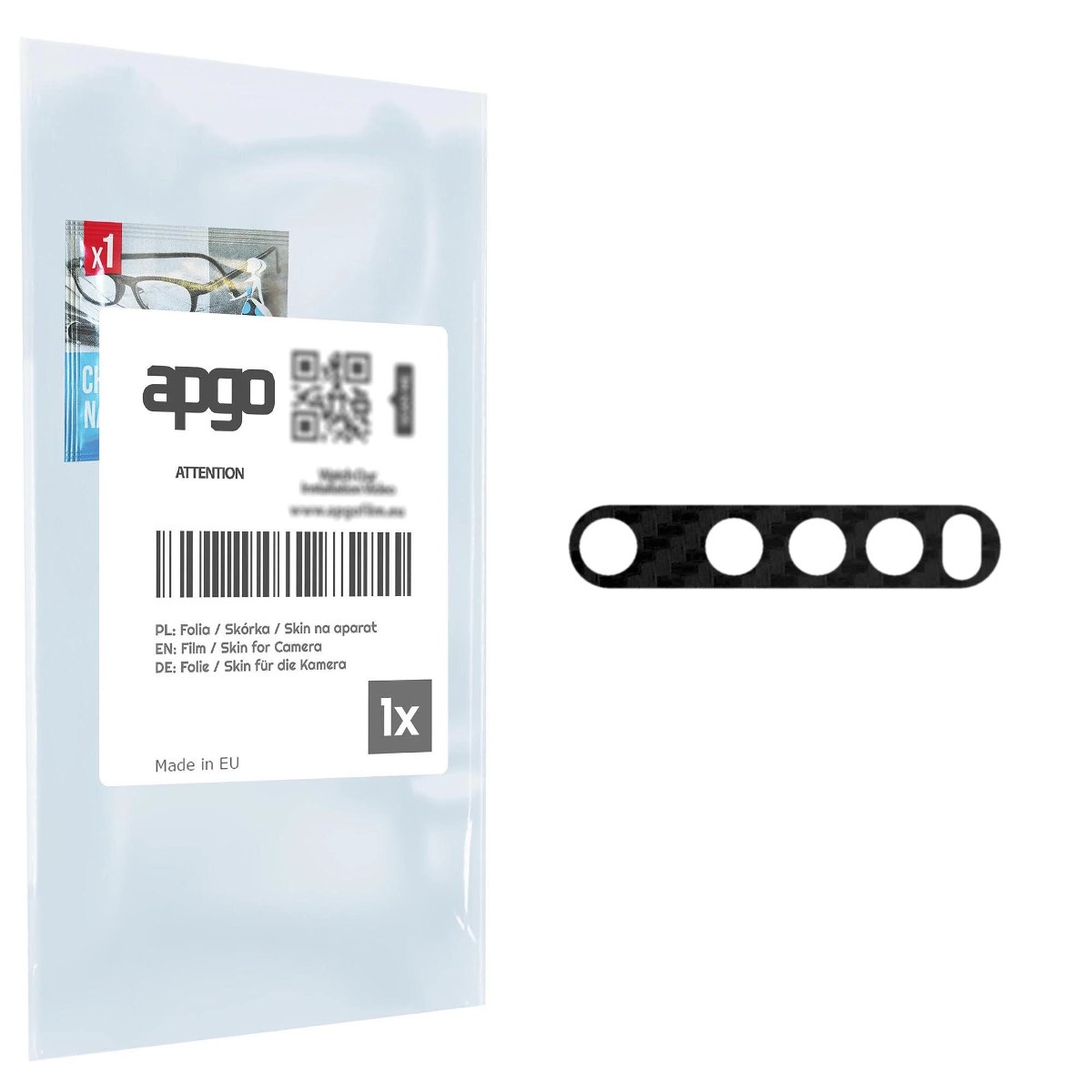 Folia naklejka skórka strukturalna na wyspę aparatu do LG V60 ThinQ 5G UW - różne kolory na kamerę, obiektyw apgo SKINS Lens Protector