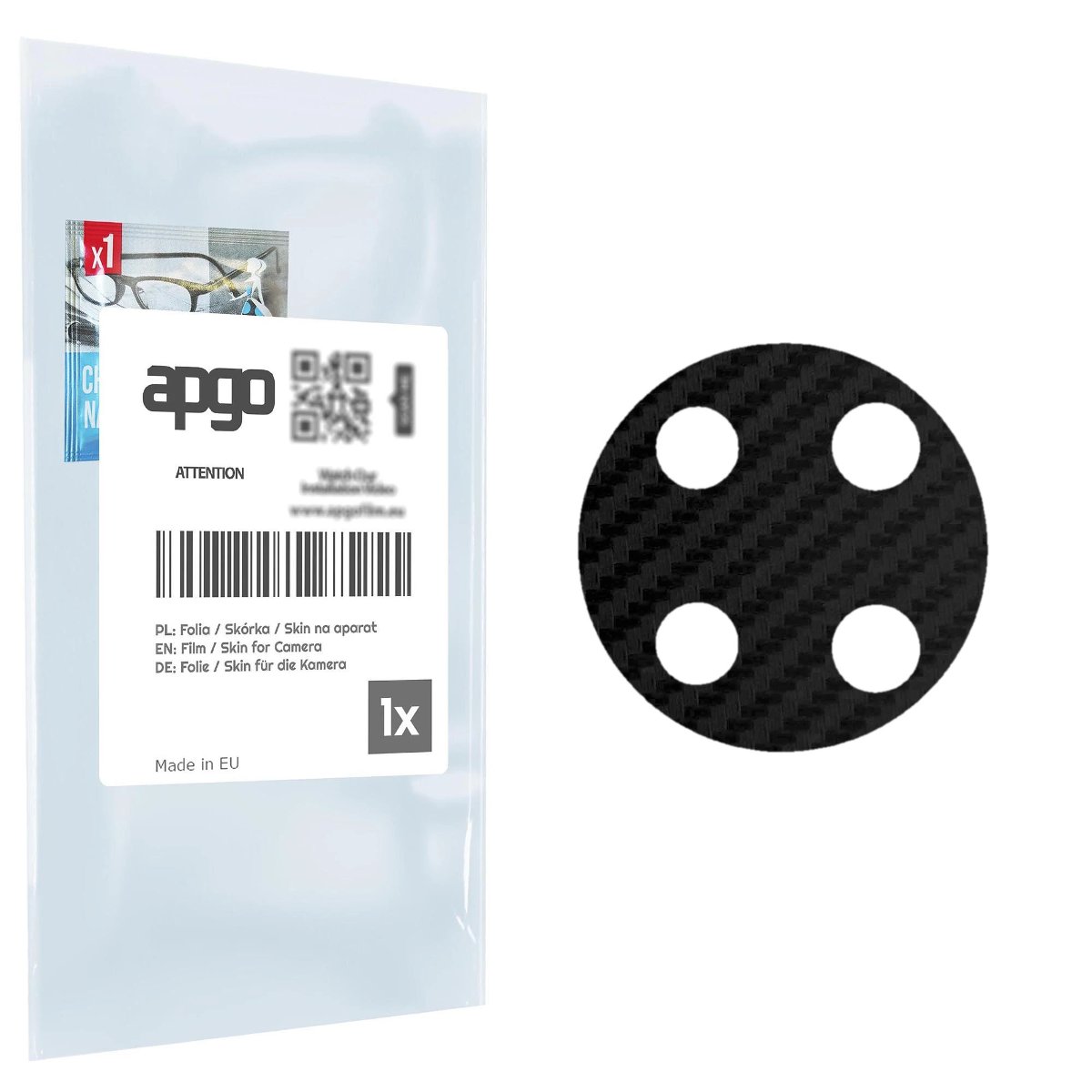 Folia naklejka skórka strukturalna na wyspę aparatu do Huawei Mate 30 Pro - różne kolory na kamerę, obiektyw apgo SKINS Lens Protector