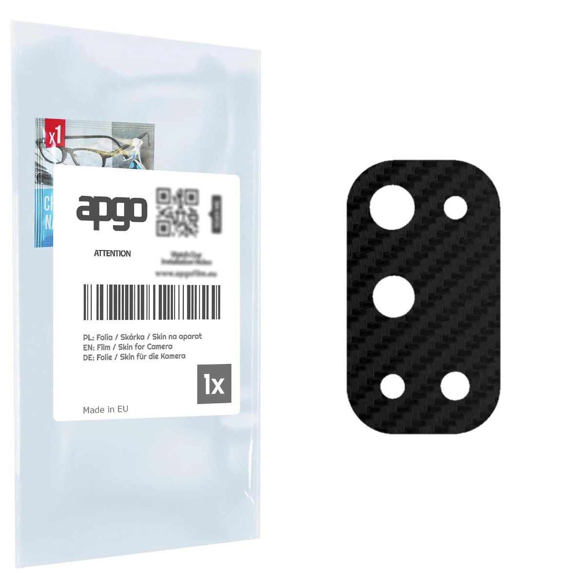 Folia naklejka skórka strukturalna na wyspę aparatu do Realme 7 Pro - różne kolory na kamerę, obiektyw apgo SKINS Lens Protector