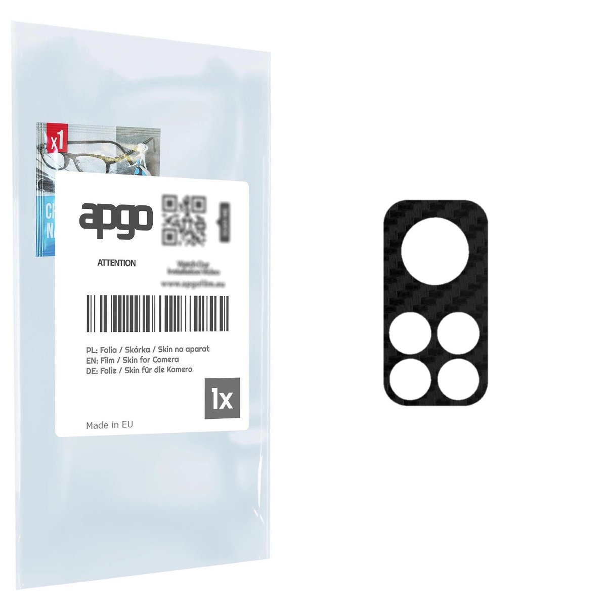 Folia naklejka skórka strukturalna na wyspę aparatu do Xiaomi Mi 10T 5G - różne kolory na kamerę, obiektyw apgo SKINS Lens Protector