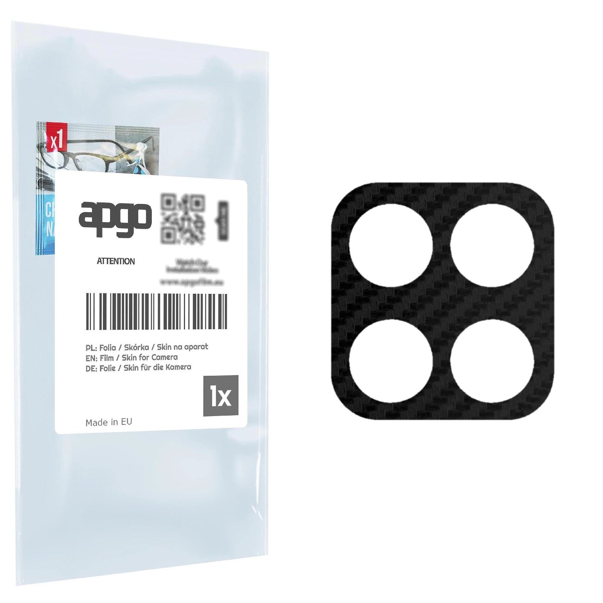 Folia naklejka skórka strukturalna na wyspę aparatu do Samsung Galaxy A12 - różne kolory na kamerę, obiektyw apgo SKINS Lens Protector