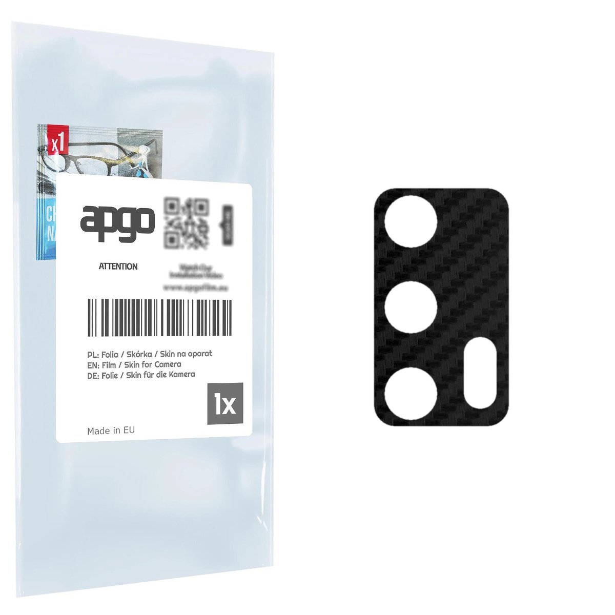 Folia naklejka skórka strukturalna na wyspę aparatu do Realme GT Neo - różne kolory na kamerę, obiektyw apgo SKINS Lens Protector