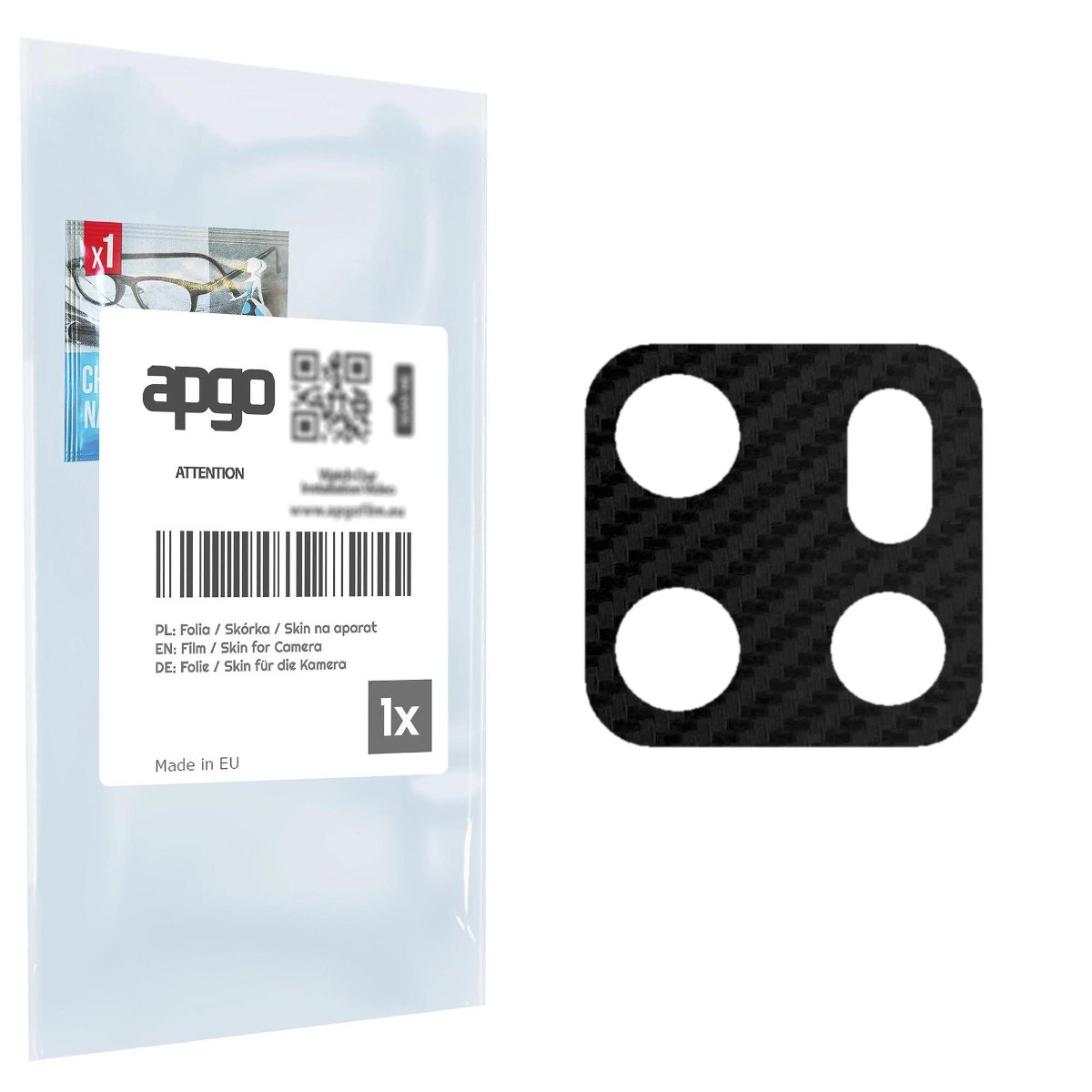 Folia naklejka skórka strukturalna na wyspę aparatu do Ulefone Armor 11T - różne kolory na kamerę, obiektyw apgo SKINS Lens Protector