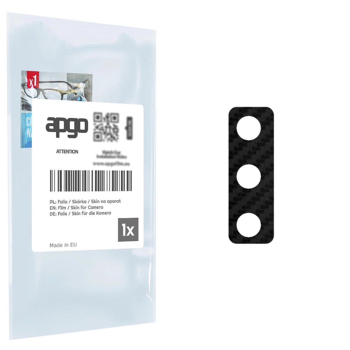 Folia naklejka skórka strukturalna na wyspę aparatu do Doogee S97 Pro - różne kolory na kamerę, obiektyw apgo SKINS Lens Protector