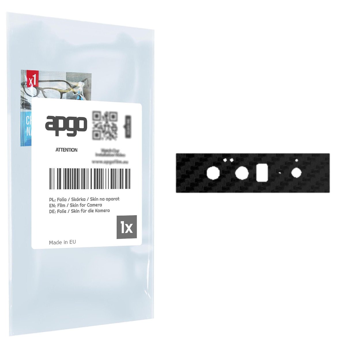 Folia naklejka skórka strukturalna na wyspę aparatu do Google Pixel 6 Pro - różne kolory na kamerę, obiektyw apgo SKINS Lens Protector