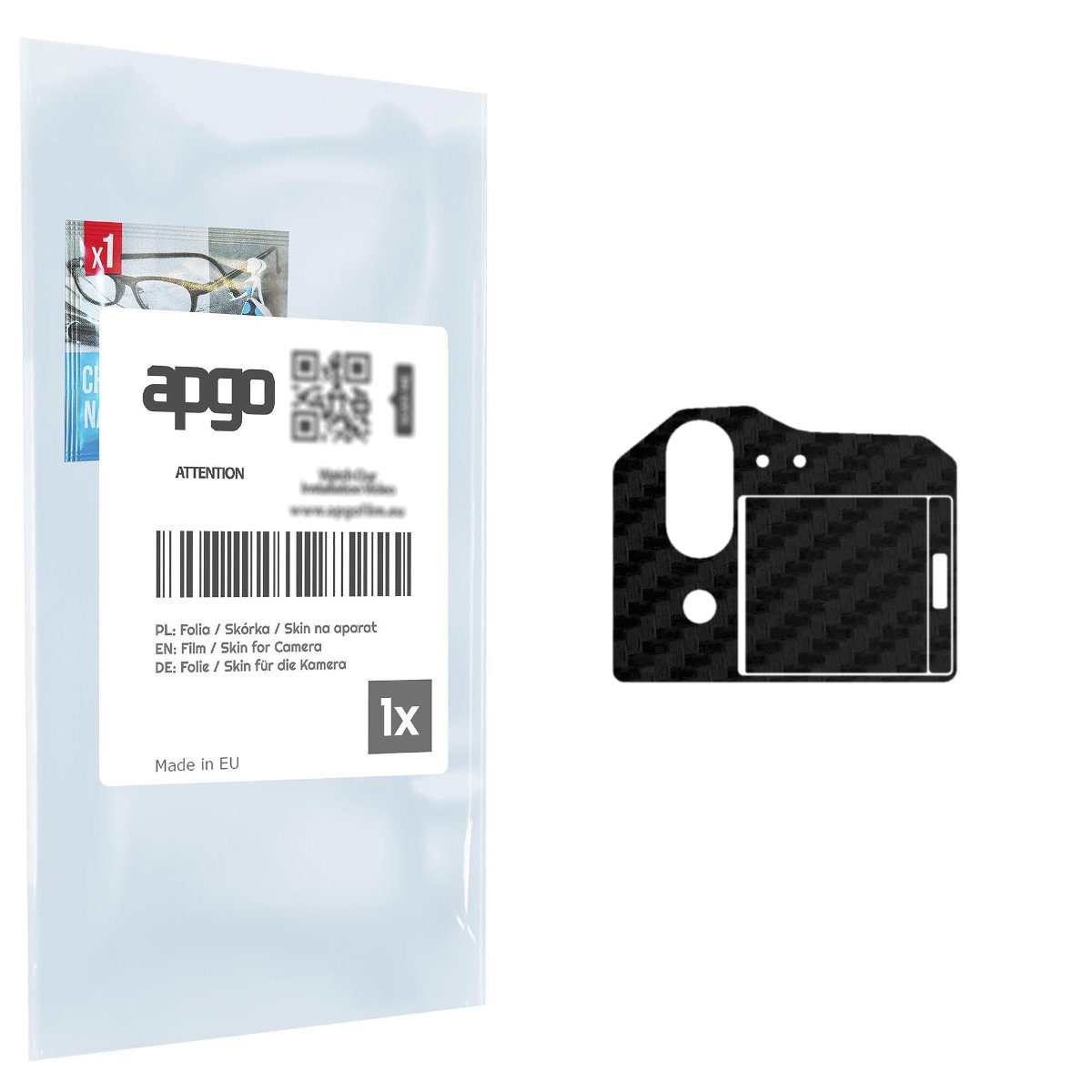 Folia naklejka skórka strukturalna na wyspę aparatu do Cat S60 - różne kolory na kamerę, obiektyw apgo SKINS Lens Protector