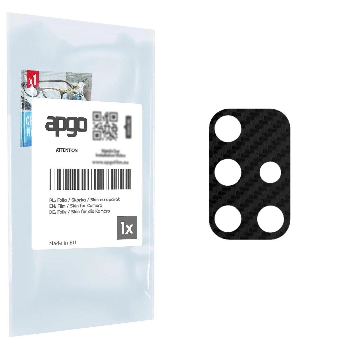 Folia naklejka skórka strukturalna na wyspę aparatu do Samsung Galaxy A71 - różne kolory na kamerę, obiektyw apgo SKINS Lens Protector