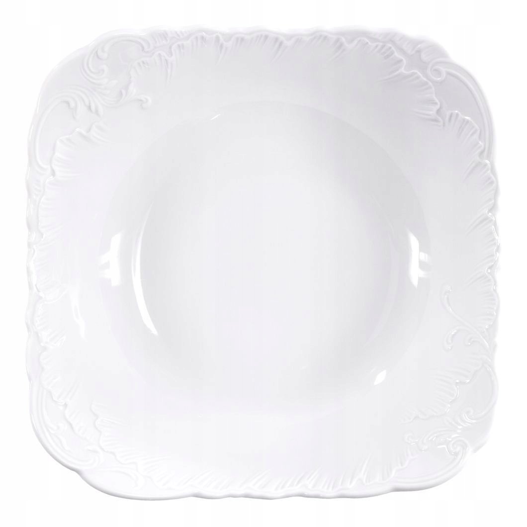 ĆMIELÓW ROCOCO SALATERKA 24X24 CM PORCELANOWA
