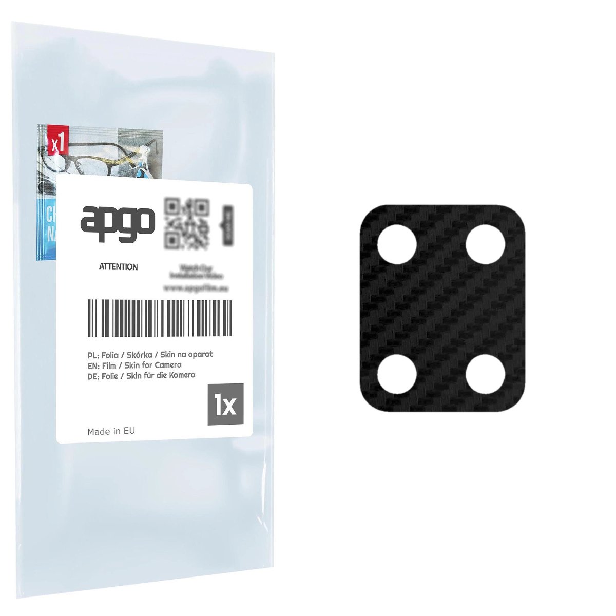 Folia naklejka skórka strukturalna na wyspę aparatu do Samsung Galaxy Note 10 Lite - różne kolory na kamerę, obiektyw apgo SKINS Lens Protector