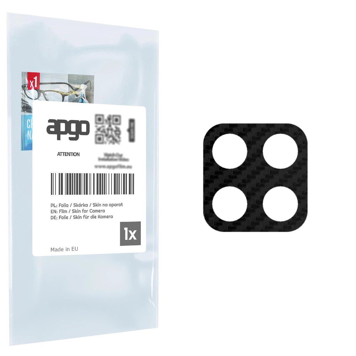 Folia naklejka skórka strukturalna na wyspę aparatu do Samsung Galaxy A42 5G - różne kolory na kamerę, obiektyw apgo SKINS Lens Protector