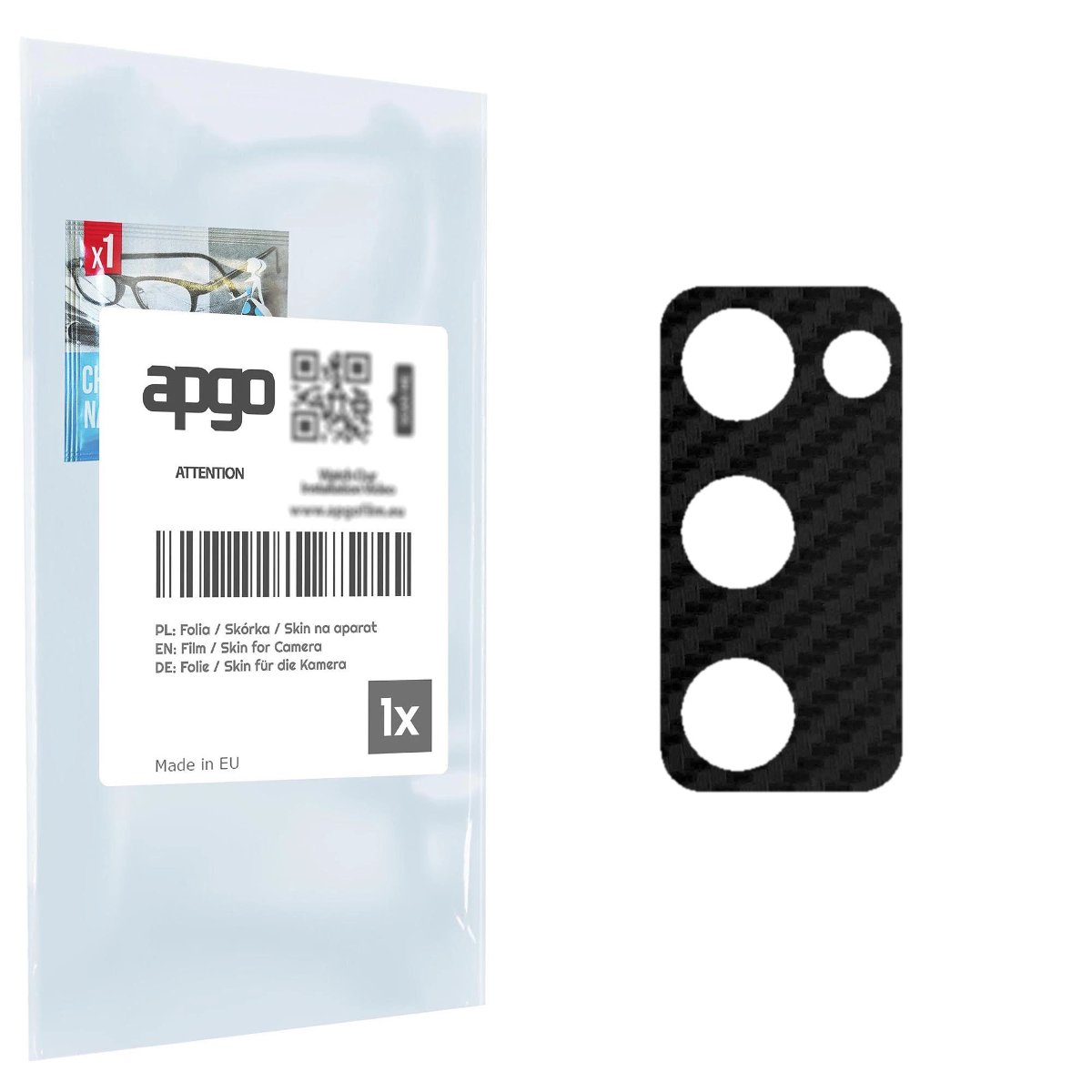 Folia naklejka skórka strukturalna na wyspę aparatu do Samsung Galaxy S20 FE - różne kolory na kamerę, obiektyw apgo SKINS Lens Protector