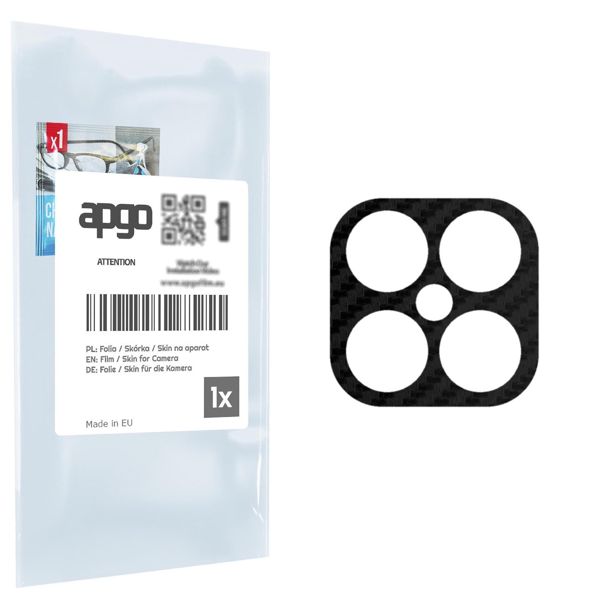 Folia naklejka skórka strukturalna na wyspę aparatu do Cubot C30 - różne kolory na kamerę, obiektyw apgo SKINS Lens Protector