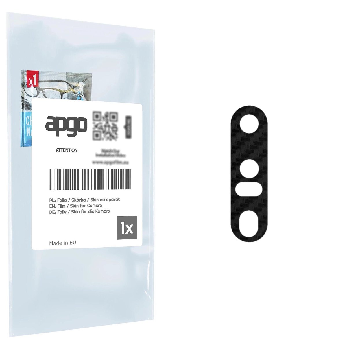 Folia naklejka skórka strukturalna na wyspę aparatu do Sony Xperia 1 III - różne kolory na kamerę, obiektyw apgo SKINS Lens Protector