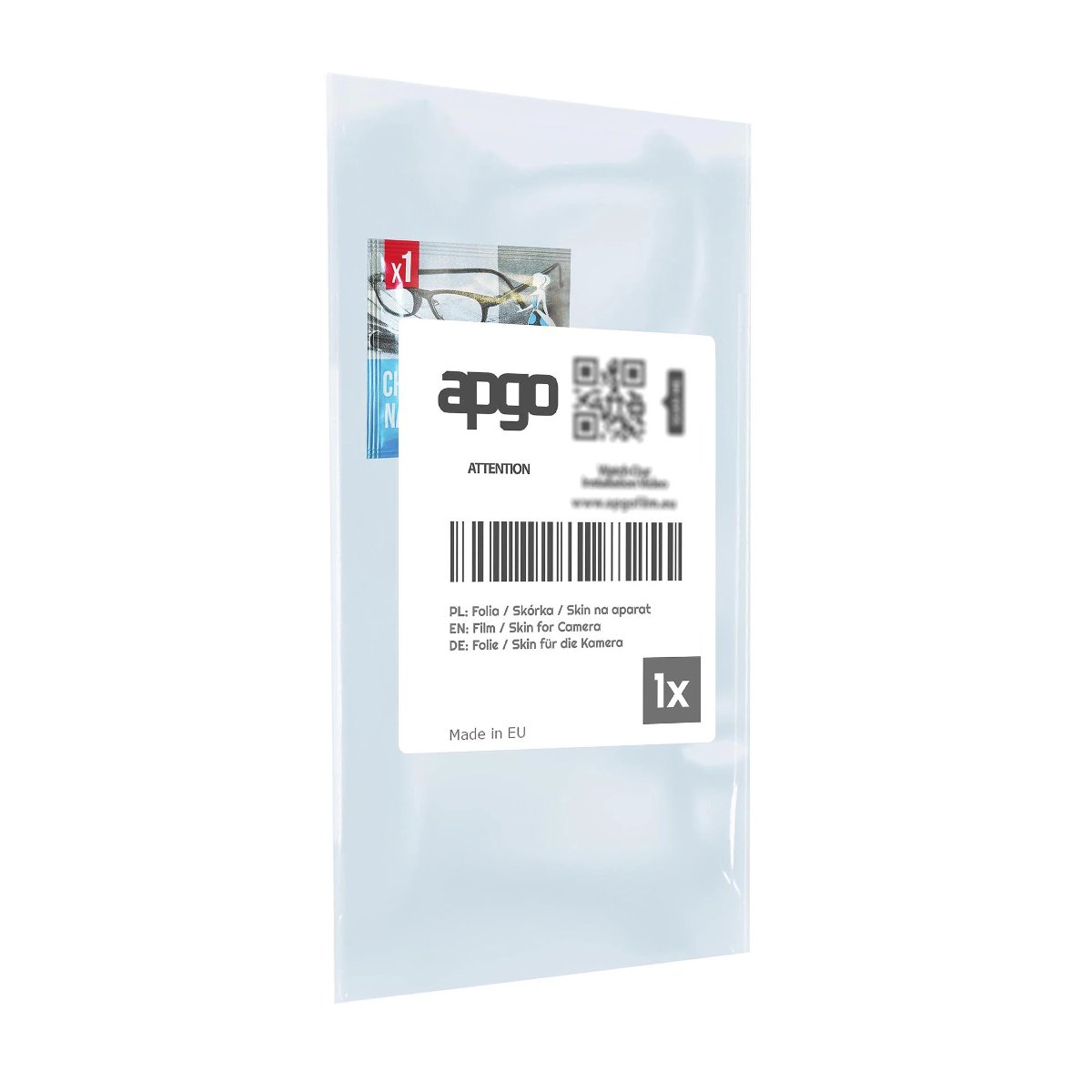 Folia naklejka skórka strukturalna na wyspę aparatu do Doogee S86 Pro - różne kolory na kamerę, obiektyw apgo SKINS Lens Protector