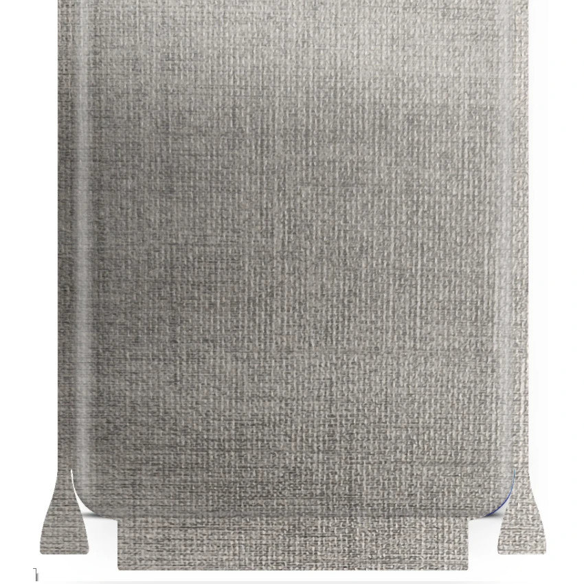 Folia naklejka skórka strukturalna na TYŁ+BOKI do vivo Y71 -  Tkanina Denim Szary - apgo SKINS