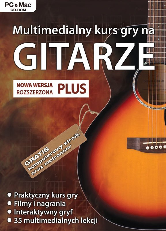 PWN Multimedialny Kurs Gry Na Gitarze wersja rozszerzona PLUS