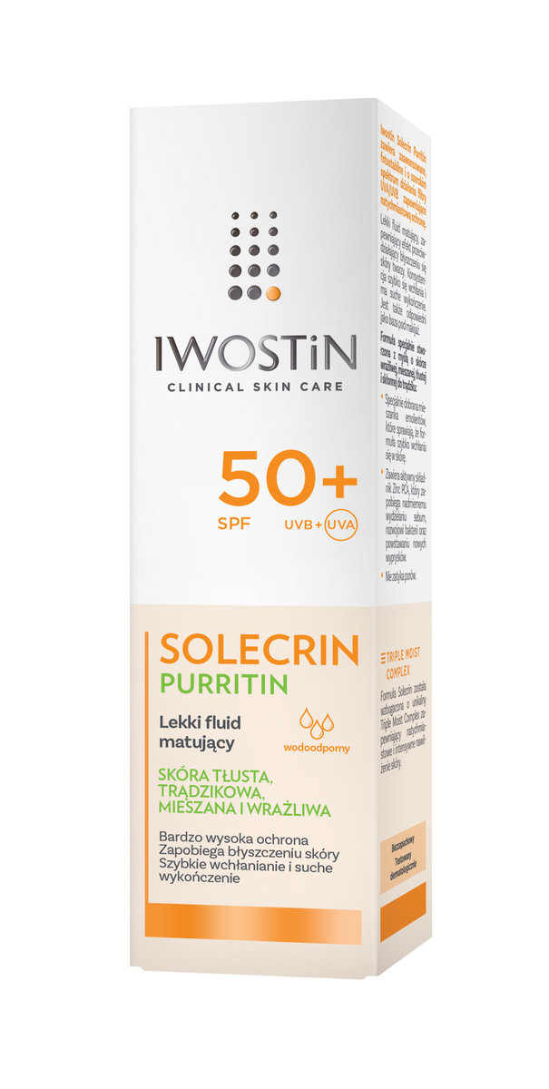 Iwostin Solecrin Purritin Lekki Fluid matujący Sp