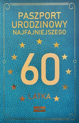 Na 60 urodziny dla Mężczyzny Kartki z humorem JCX41