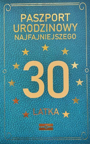 Kartka na 30 urodziny dla Kolegi zabawna JCX35