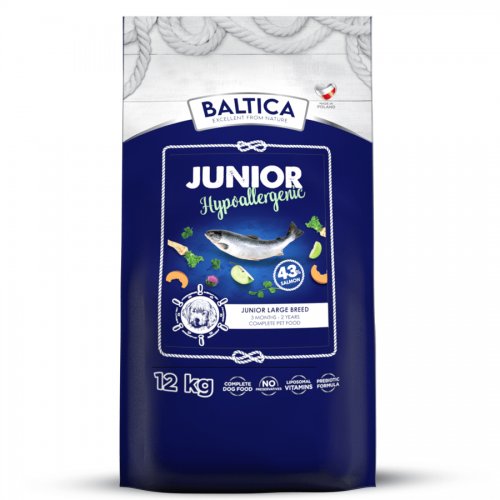 Baltica łosoś hypoalergenic dla szczeniąt dużych i olbrzymich ras 12kg - 12kg