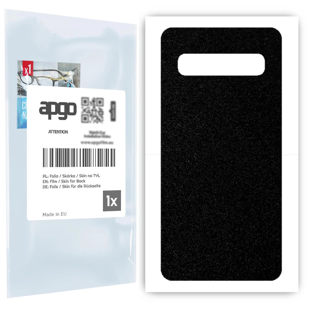 Folia naklejka skórka strukturalna na TYŁ do Samsung Galaxy S10 5G - Pastele - apgo SKINS